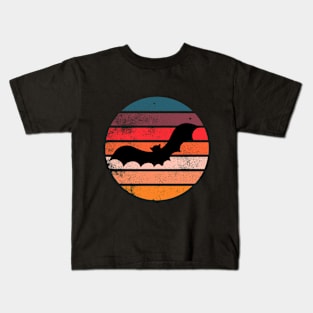 Bat Color Logo Kids T-Shirt